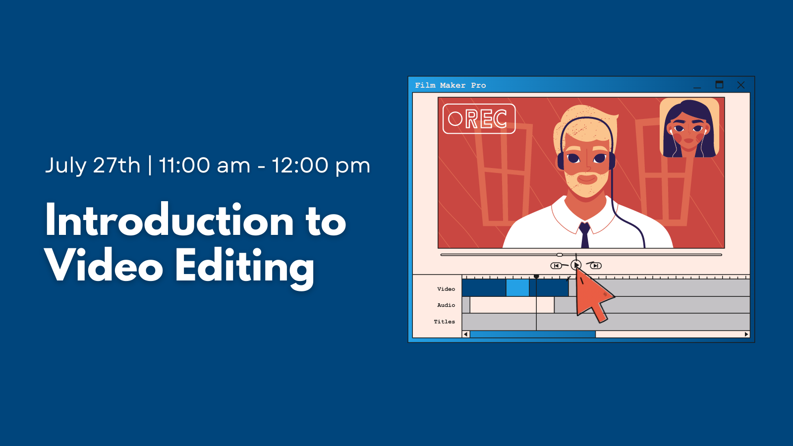 Introduction to Video Editing Nipissing University